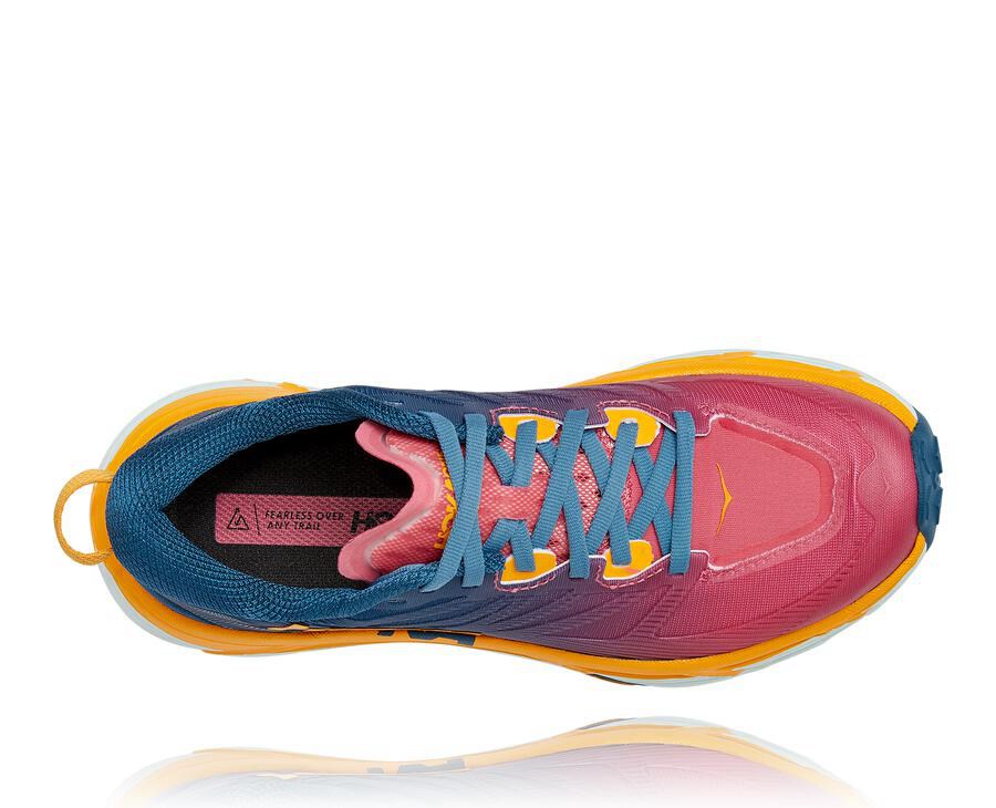 Hoka One One Trailsko Dame - Mafate Speed 3 - Blå - 368740OPI